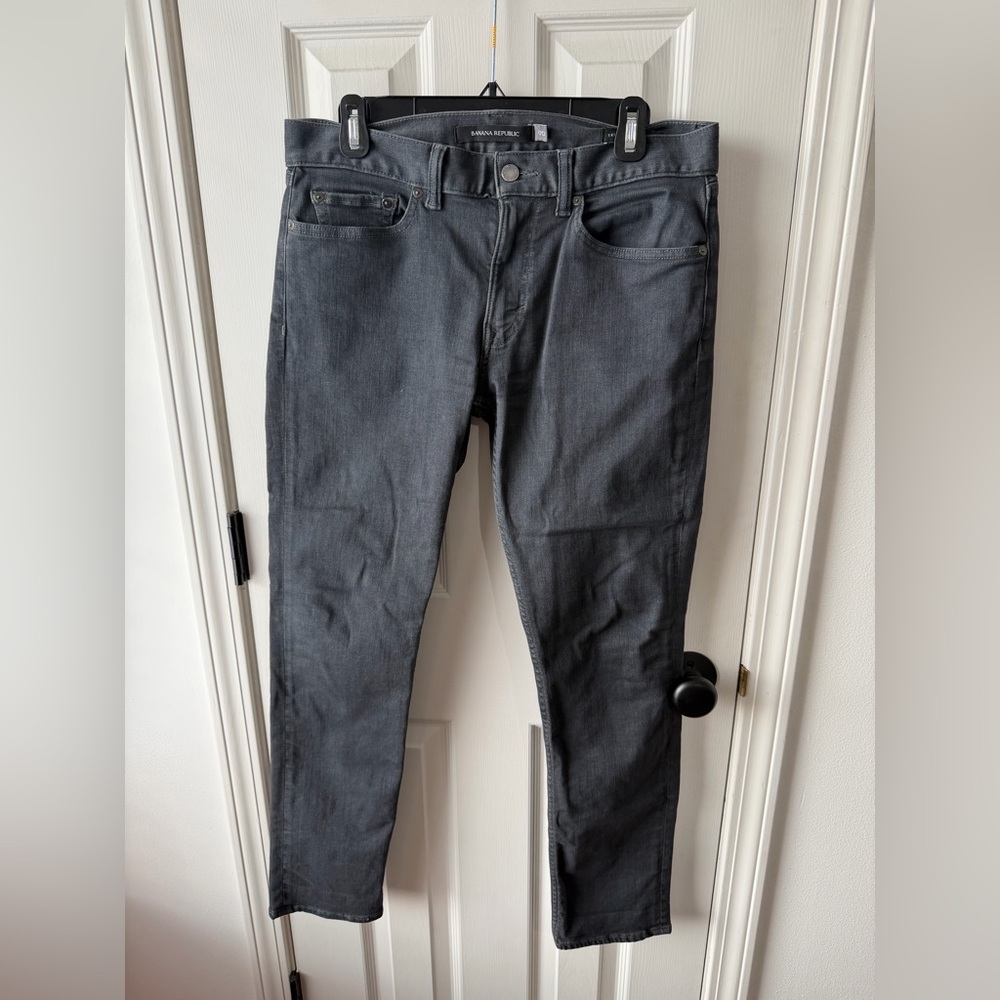 Banana republic Men's Gray skinny Jeans 31x30